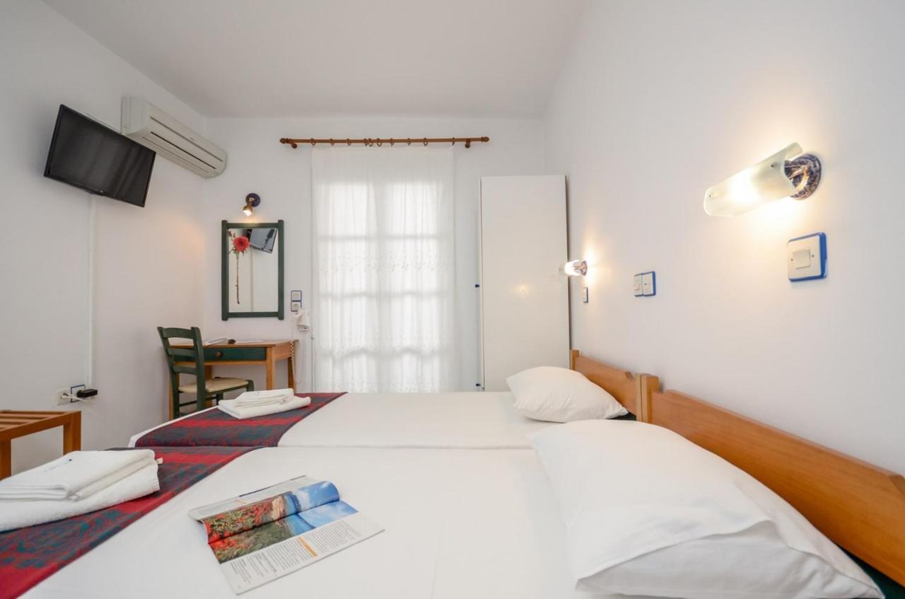 Nostos Studios At Saint George Beach Agios Georgios Chora Naxos Town Naxos City 外观 照片